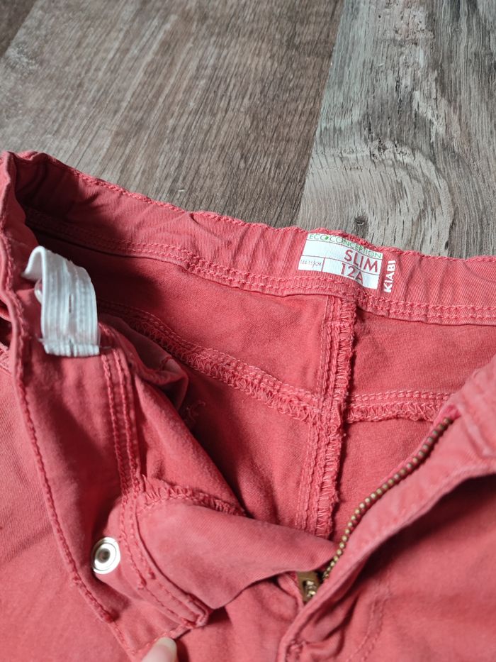 Lot 2 jeans slim. 12 ans - photo numéro 8