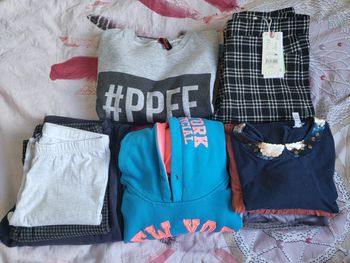 Lot vêtements fille 14 ans