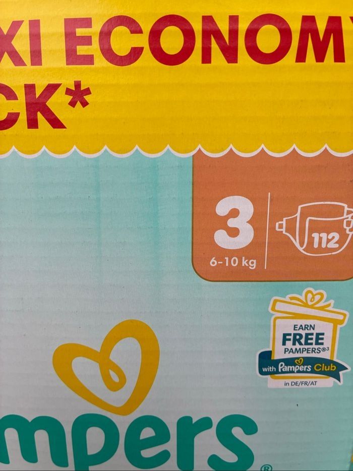 3 cartons Pampers Premium Protection Maxi Pack taille 3 - photo numéro 2