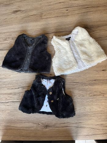 Gilets sans manches 3 mois