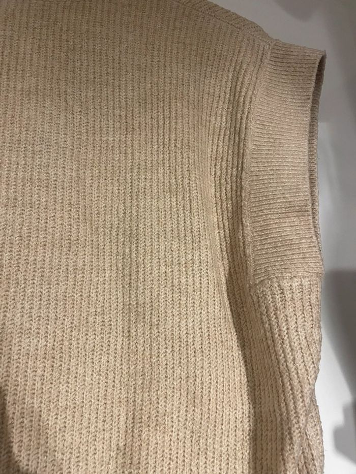 Pull léger beige - photo numéro 4