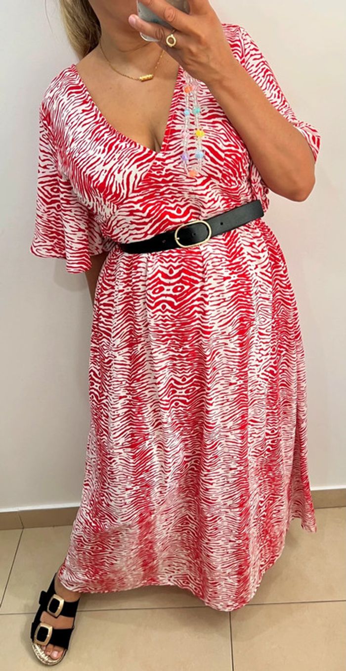 🌺Robe longue imprimée Taille M-L - photo numéro 2