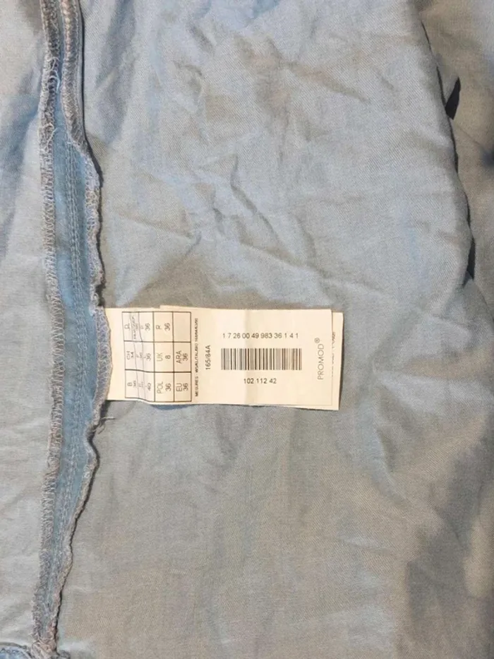 Robe courte en jeans - photo numéro 4