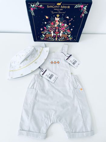 Ensemble salopette et chapeau Sergent Major