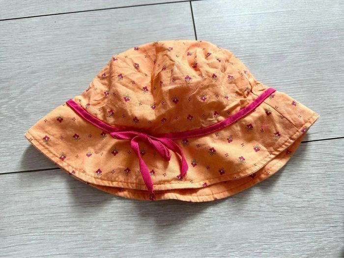 Chapeau fleuri été fille 4 ans