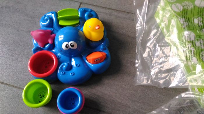 Pieuvre de bain vertbaudet neuf - photo numéro 2