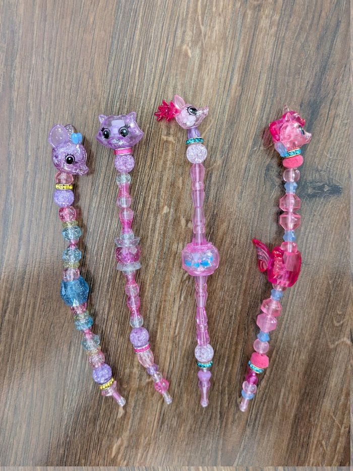 Lot de 4 bracelets twisty petz chat et animaux