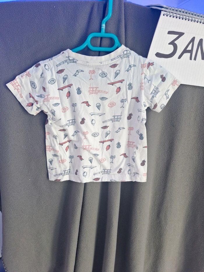 Lot 2 tee-shirts BKL Wear 3 ans - photo numéro 3