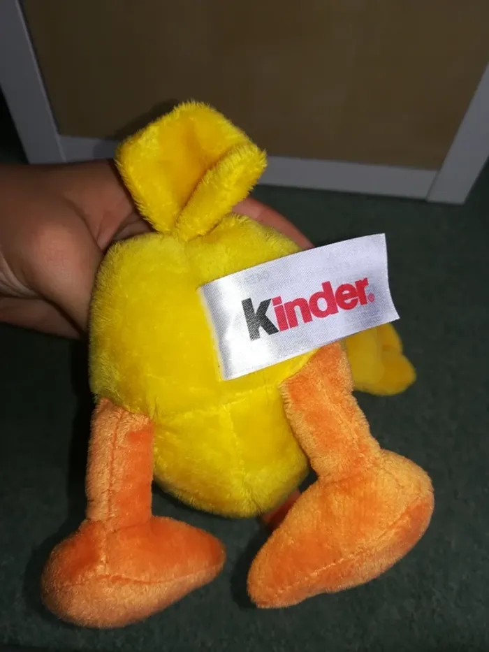 Doudou poussin jaune, Kinder, neuf - photo numéro 3