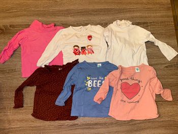 Lots de 5 blouses diverses marques 74