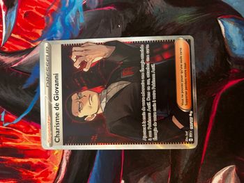 Carte Pokemon Charisme de Giovanni MEW 197/165