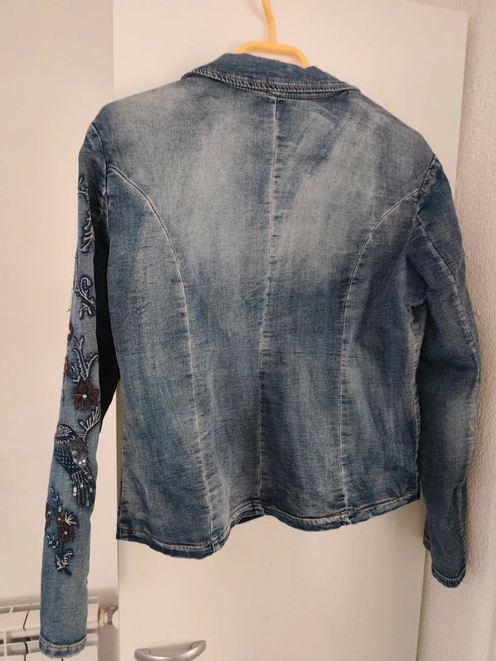 Veste Jean souple - photo numéro 3