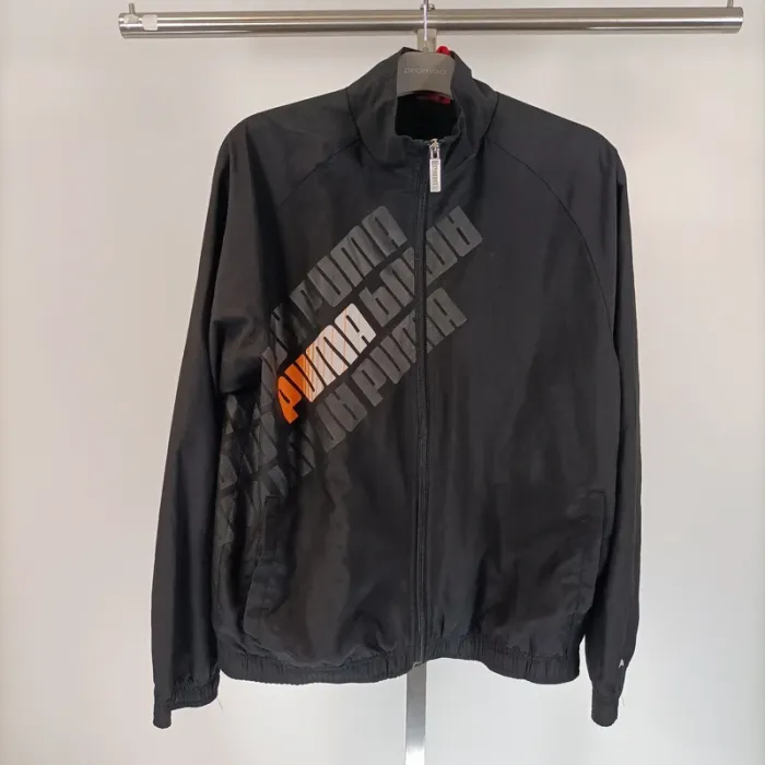 Veste de sport Puma noire à logo répété - Taille XL - A197