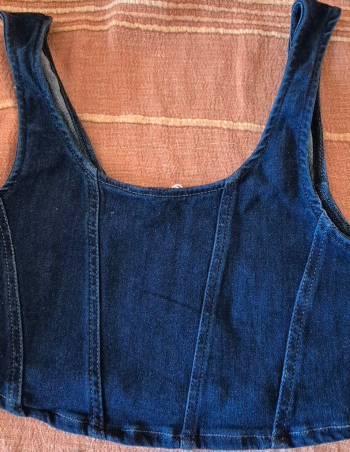 Brassiere Jennyfer, neuve, S, jeans - photo numéro 3