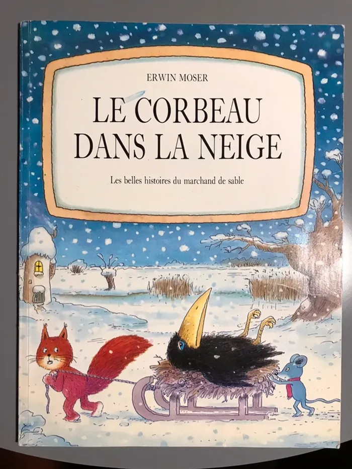 Livre le corbeau dans la neige