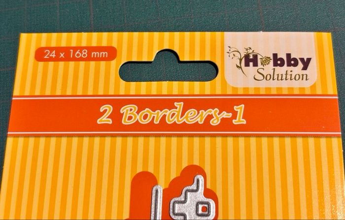 Lot 2 matrices de découpe bordures Hobby Solution - photo numéro 4