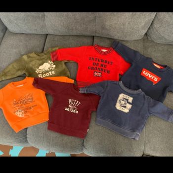 Lot de pull 6 mois