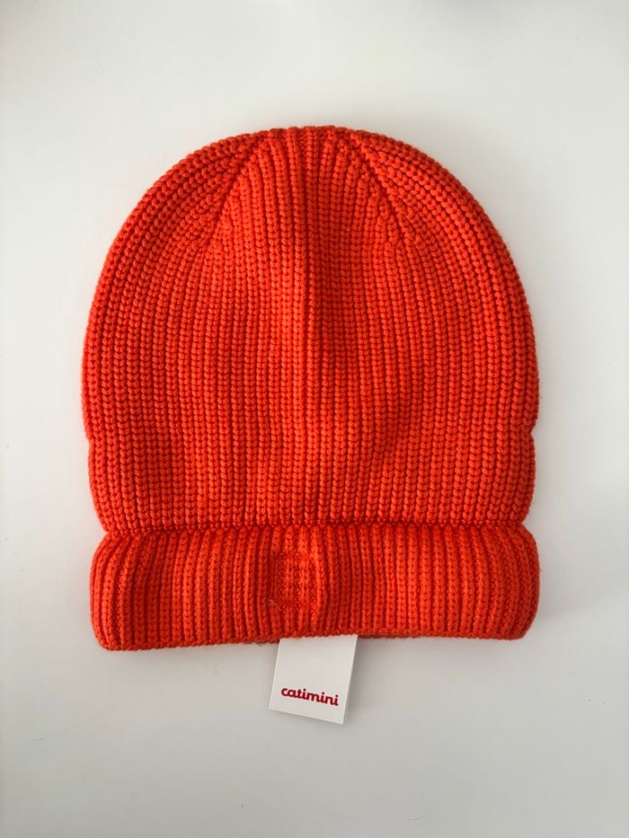 Bonnet Catimini Orange – Neuf avec Étiquette | Taille 51 - photo numéro 5