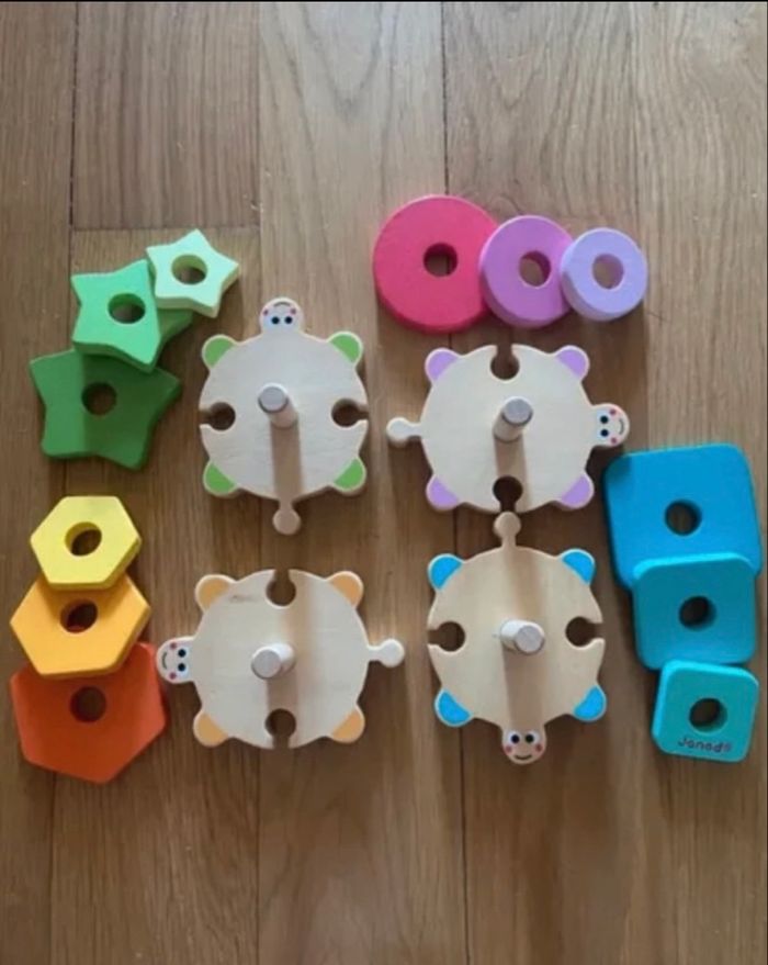 Puzzle tortue des formes - photo numéro 2
