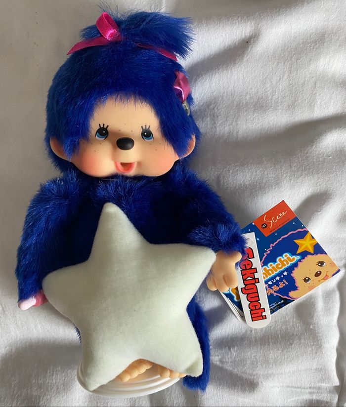Monchhichi - kiki - scène - girl