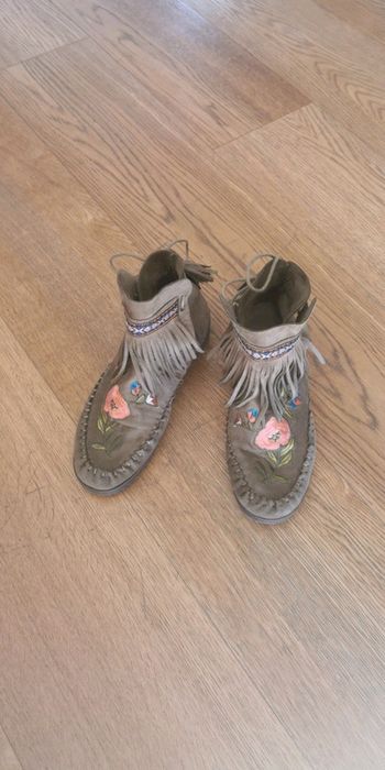 Boots à franges