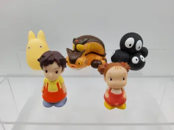 5 Ghibli Yubi Ningyo Figures - My Neighbor Totoro