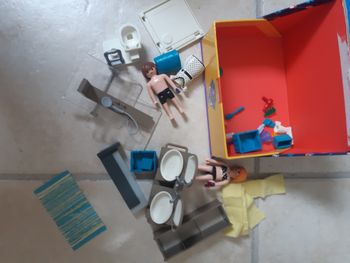 Playmobil salle de bain