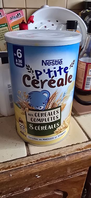 Lait bedaine aux céréales completes