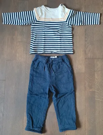 Ensemble pull fin + pantalon