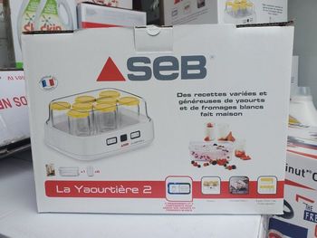 Yaourtière SEB YG500210. 8 Pots.