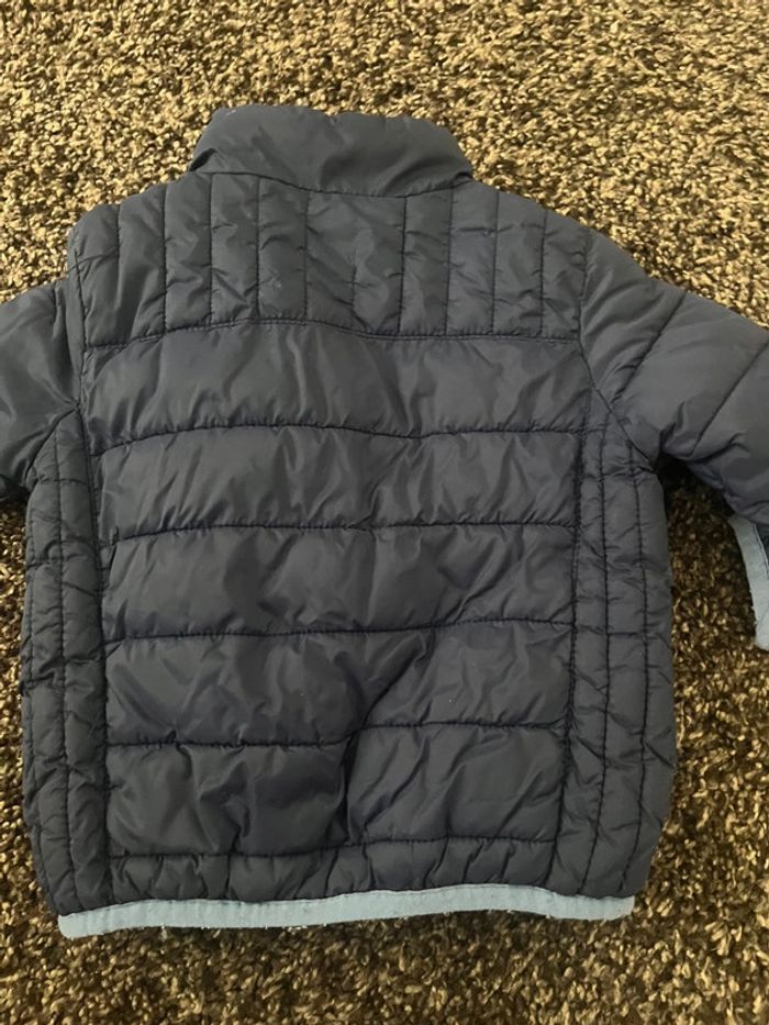 Manteau imperméable bleu 12 mois - photo numéro 3