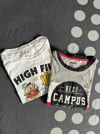 Lot de tee-shirts Orchestra 8 ans