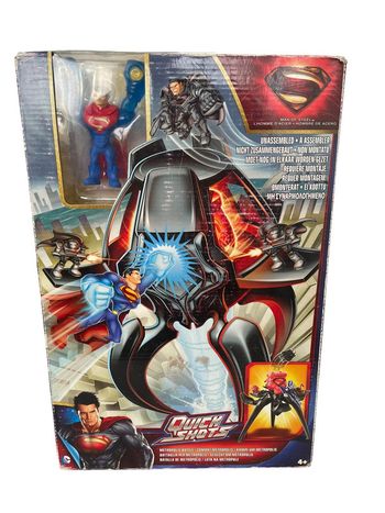 Quick shot combat metropolis Dc Comics Super Man / Man Of Steel Mattel neuf