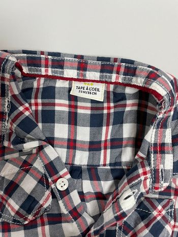 Chemise tape à l’œil