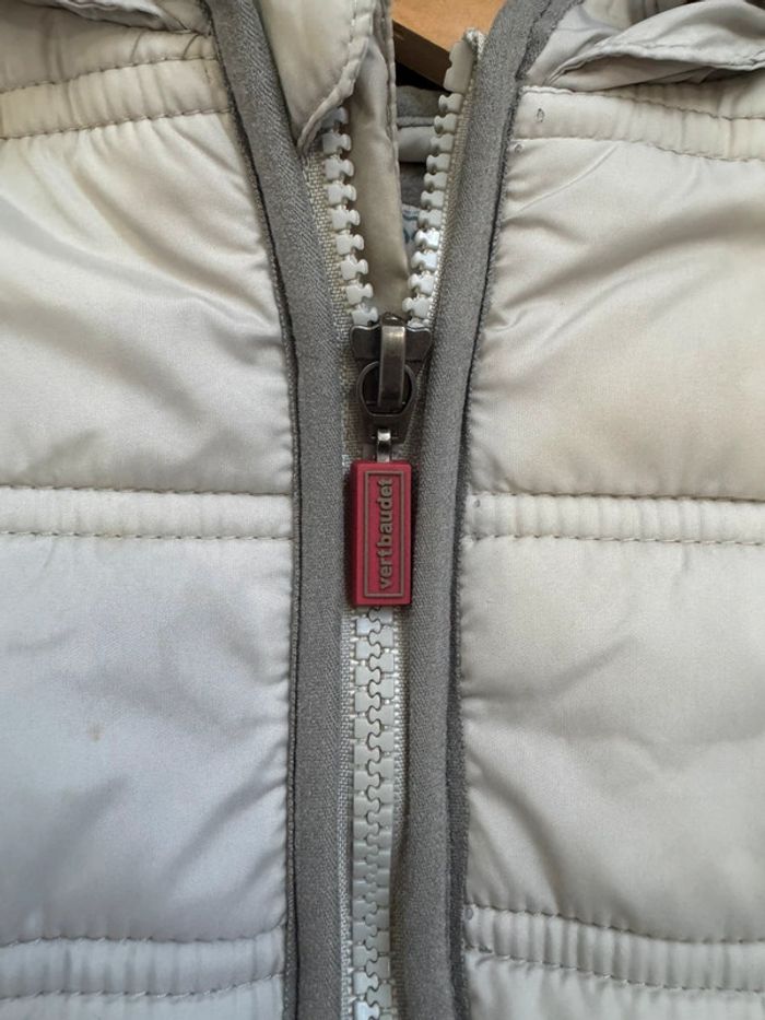 🦋Doudoune Vertbaudet 9mois gris - photo numéro 2