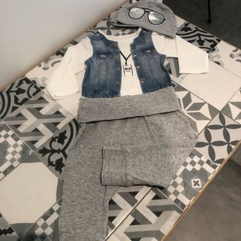 Ensemble naissance 3 pièces  H&M