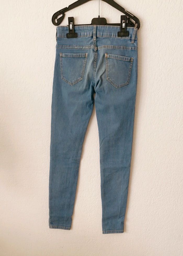🤎 Jeans bleu pour femme taille 32 - photo numéro 3