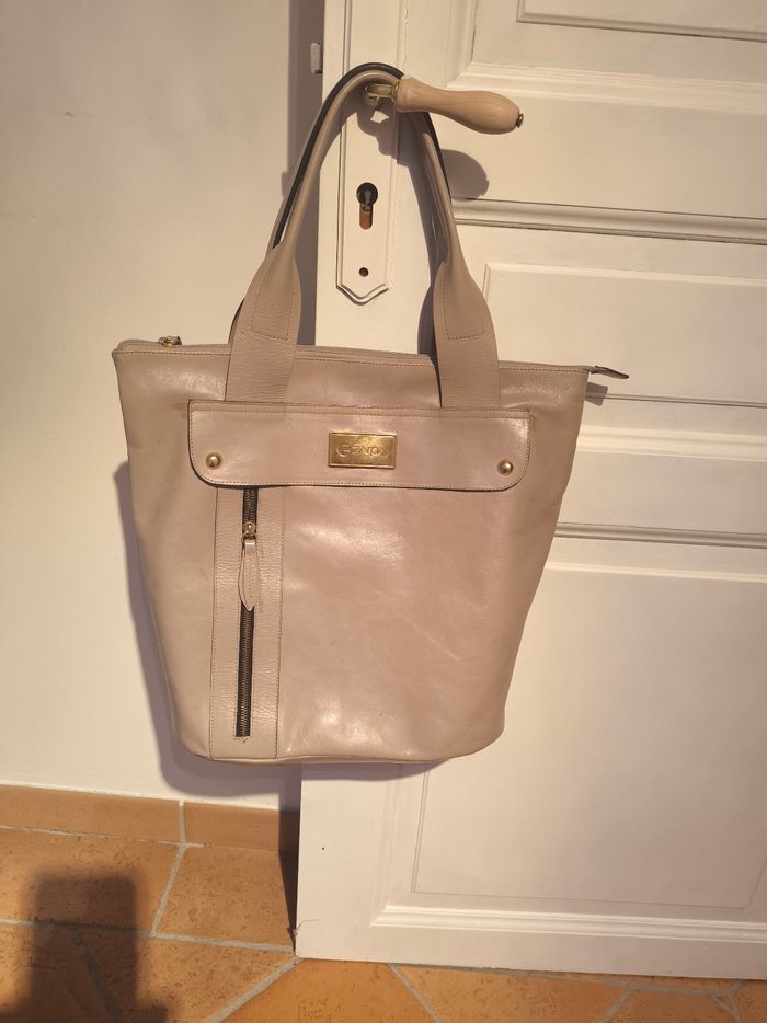 Sac à main cuir véritable - photo numéro 4