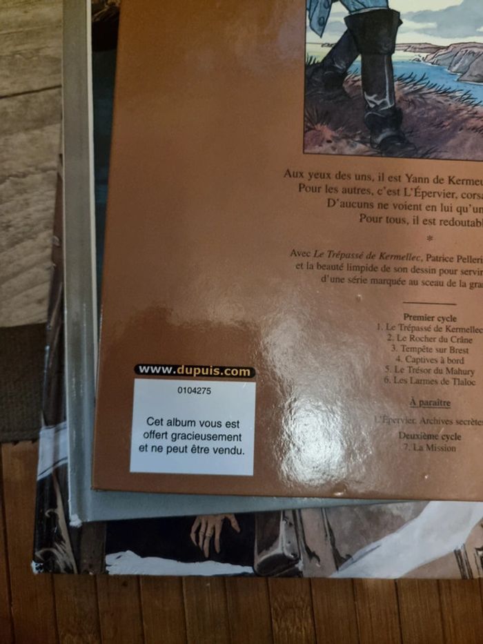 L'epervier tome 1 - photo numéro 2