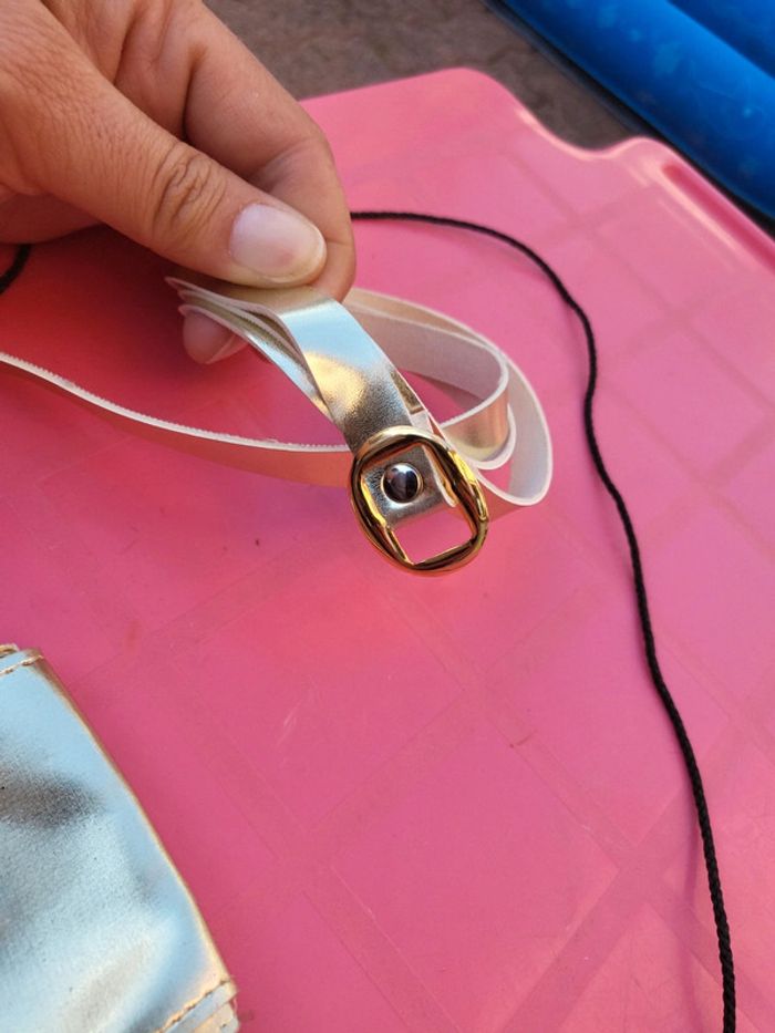 Ceinture dorée femme - photo numéro 2