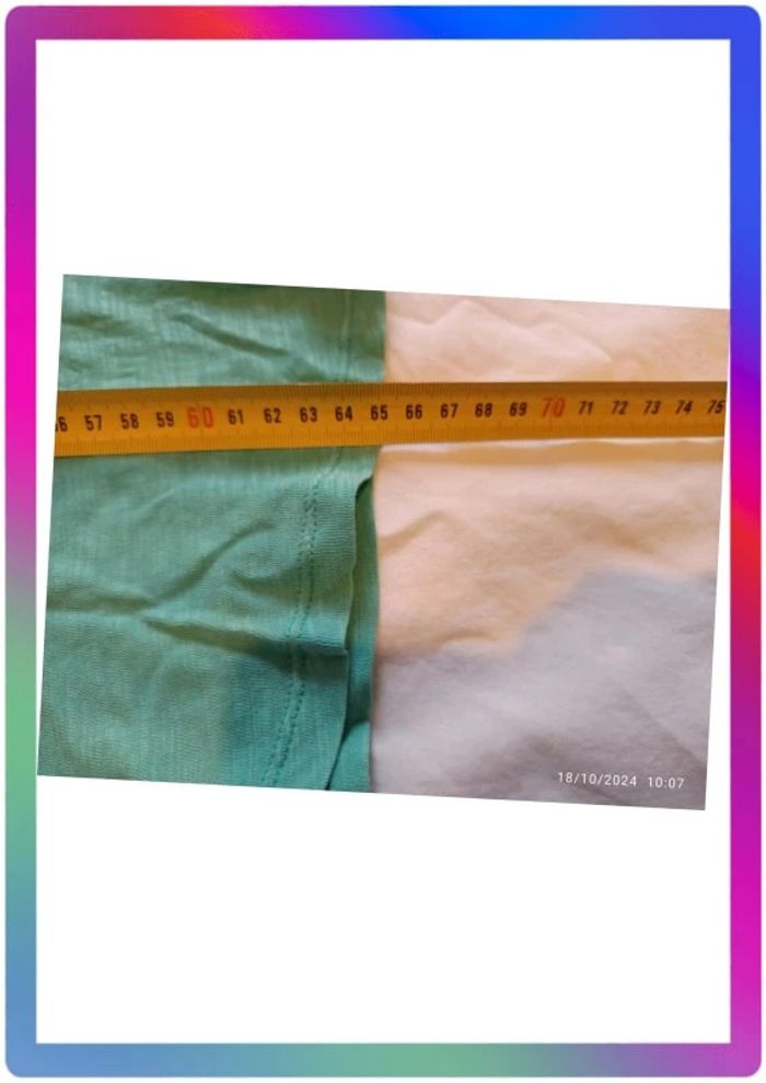 T-shirt xs vert - photo numéro 5