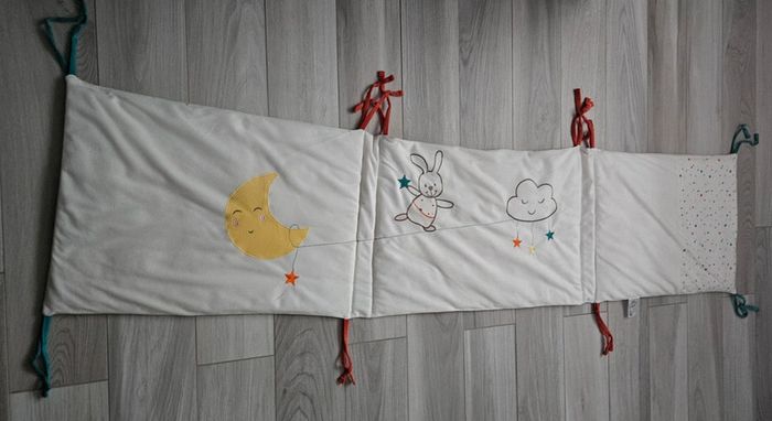 Tour de lit bébé 180x40cm