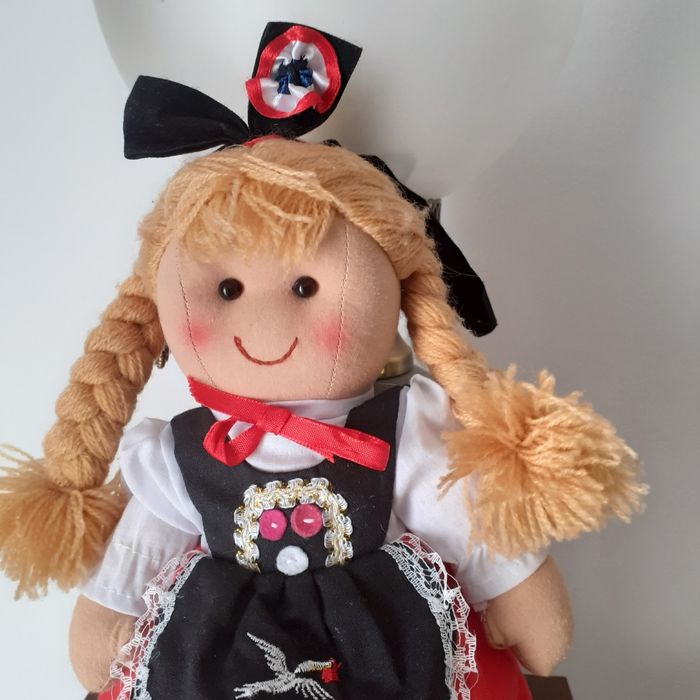Poupée chiffon Alsacienne *27 cm - photo numéro 4