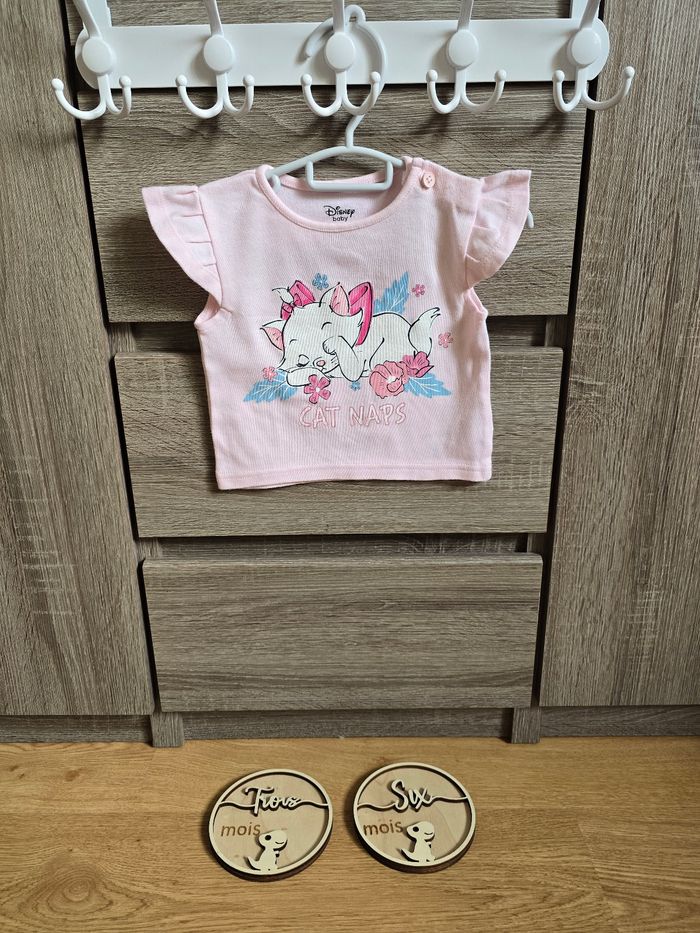 Vêtement Bébé Fille - Ensemble/ Pyjama été - Disney - 3/6 mois 68 cm - photo numéro 2