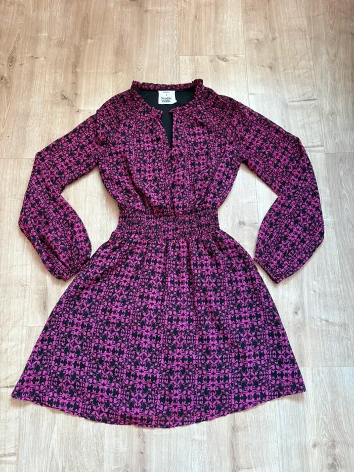 Robe noire et rose Cache Cache taille 36