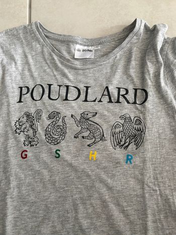 Tee shirt Poudlard Harry Potter T.L