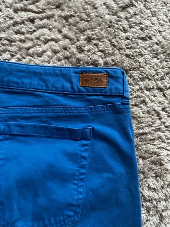 Chino femme Zara / 40 / Bleu / Très bon état - photo numéro 5
