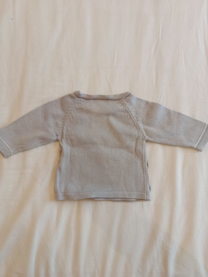 Pull gris 1 mois Obaïbi - photo numéro 6