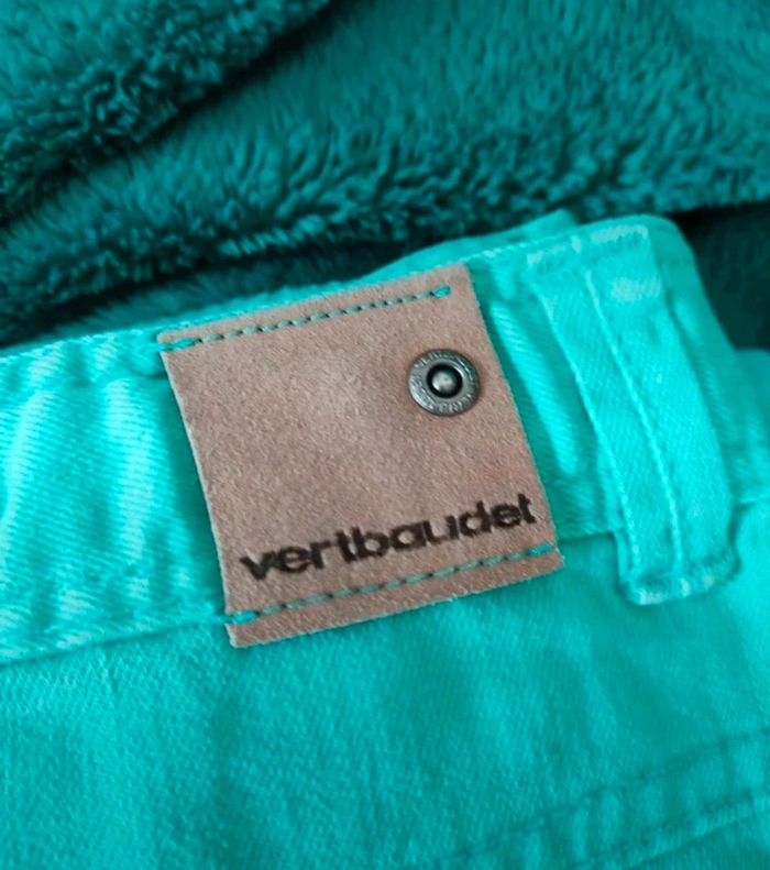 Jean turquoise Verbaudet 12ans - photo numéro 4
