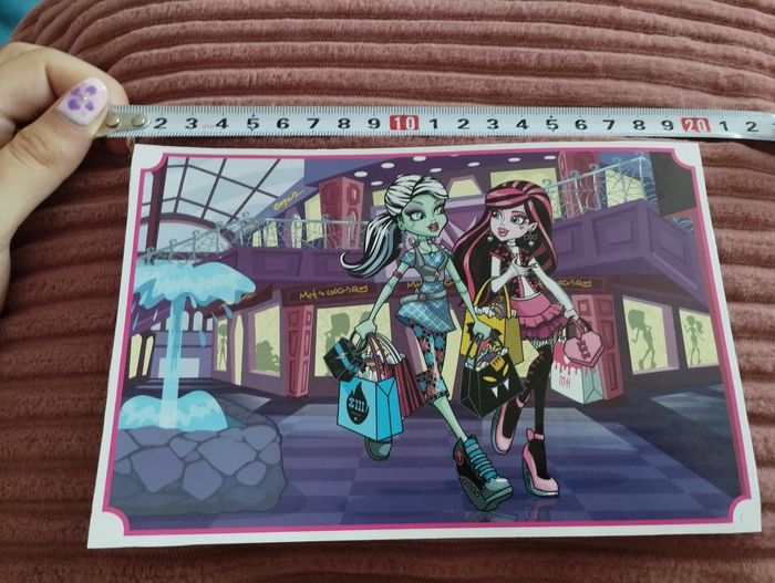 Lots grand autocollant Monster High - photo numéro 3